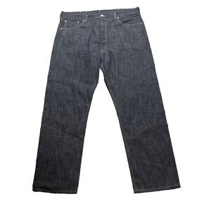 Levi's Men's 501 40W x 32L Fit Jeans - Dark Stonewash